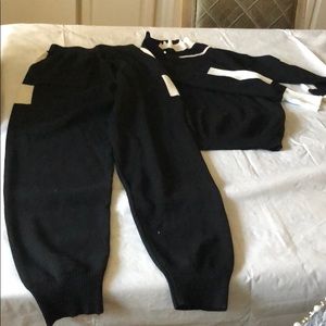Knitted pant suit size S
